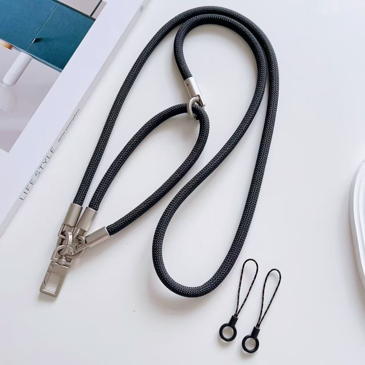 Crossbody Lanyard Neck Strap Case - Crossbody-Handyband, Halsband, Schulterband, Handgelenkschlaufe, abnehmbares Handyband,