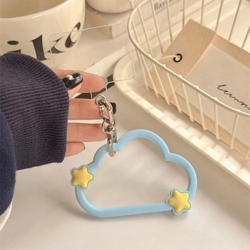 Cute Cartoon Wrist Strap Silicone Case - Niedliches Silikon-Handyband, Anti-Verlust-Handyband in Wolkenform, Cartoon-Handyhülle