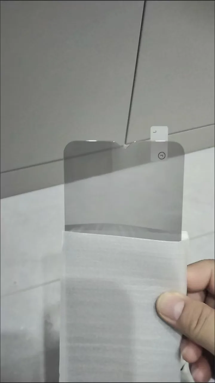 Anti Spy Privacy Glass Case - 1 Stück für Qt Anti-Spionage Panzerglas-Hülle