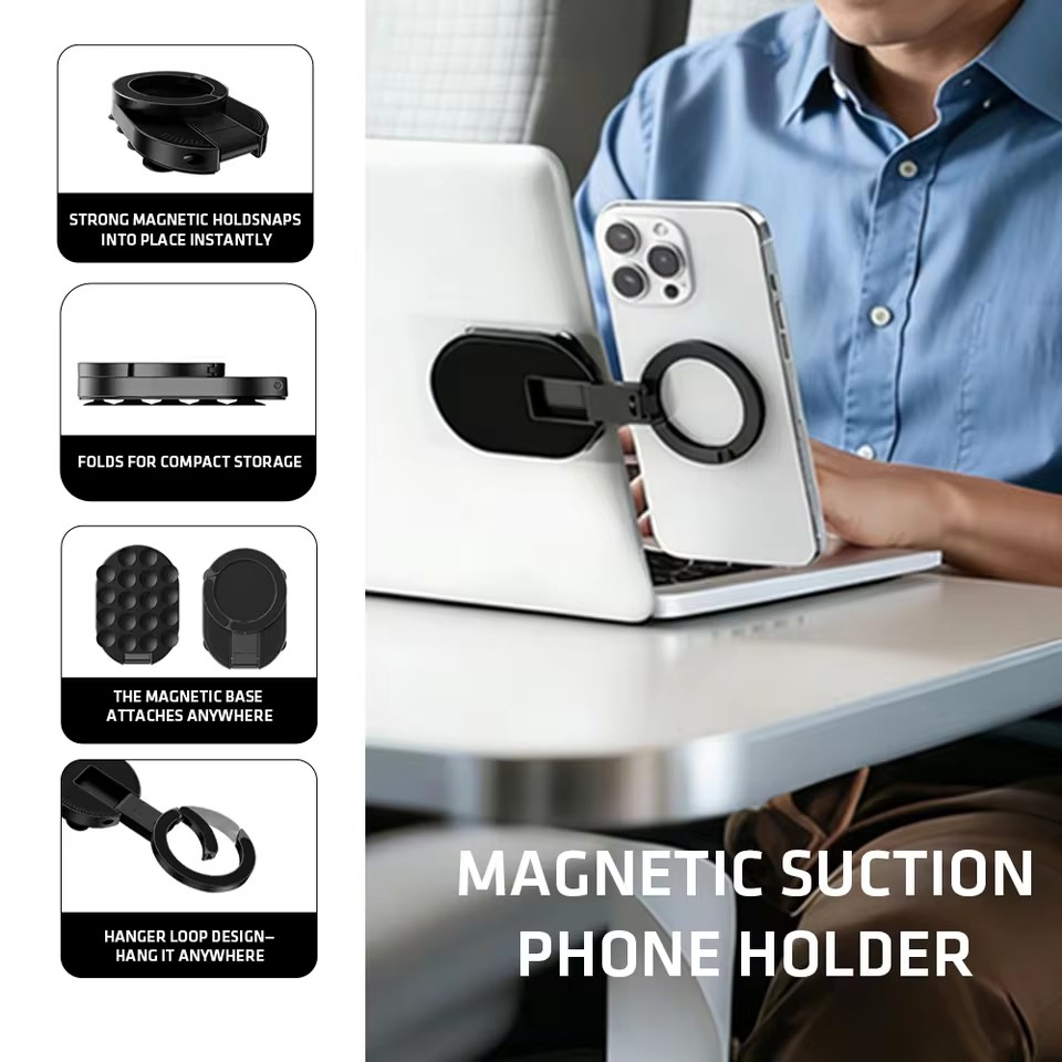 Phone Stands - MA39 Magnetischer Faltbarer Handyständer Universal 360°