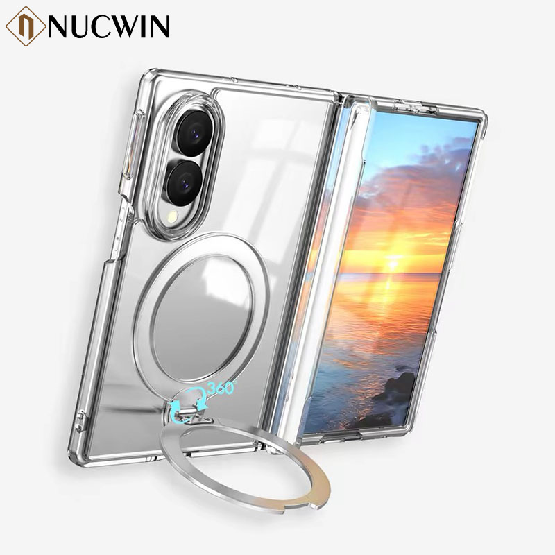 Screen Protectors - Transparenter Magnetischer 360°-Schutz ° Drehbare Halterung