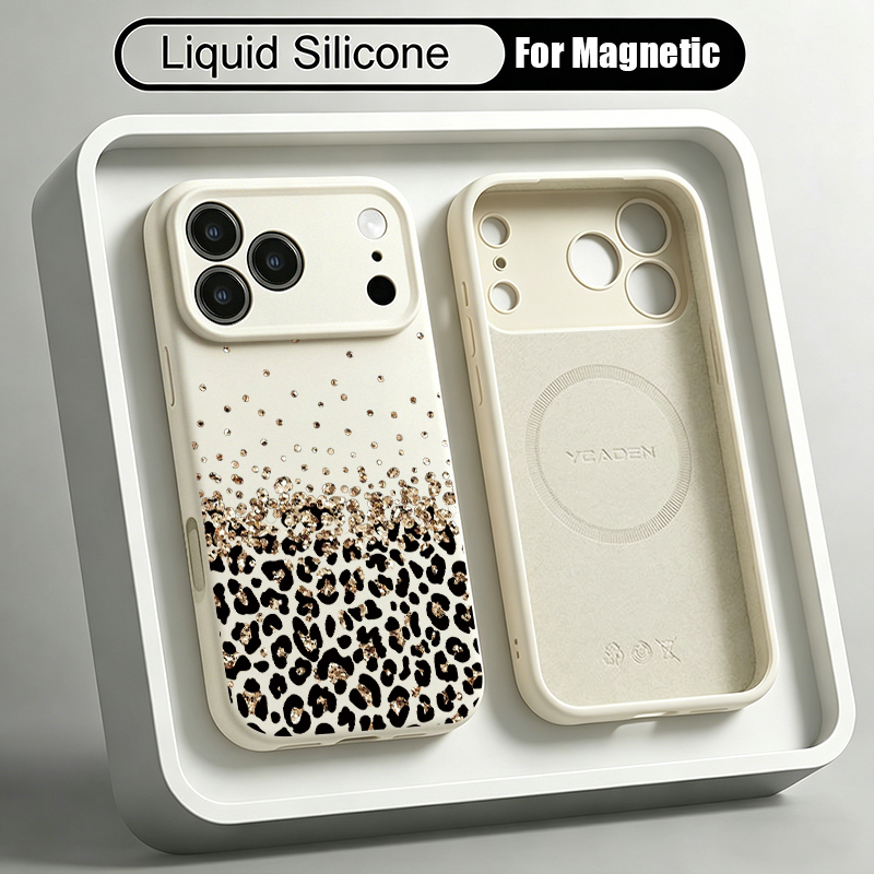 Liquid Silicone Magnetic Phone Case - Weiche Flüssig-Silikon Magnetische Hülle für iPhone