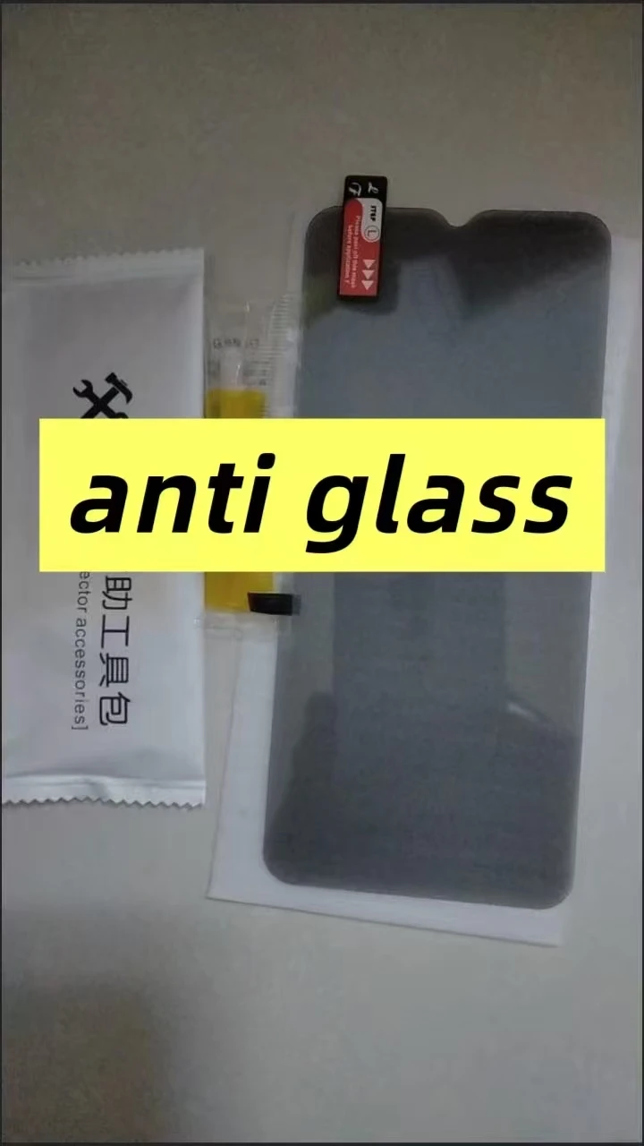 Anti Spy Privacy Glass Case - Anti-Spionage-Displayschutzfolie aus gehärtetem Glas für Oppo