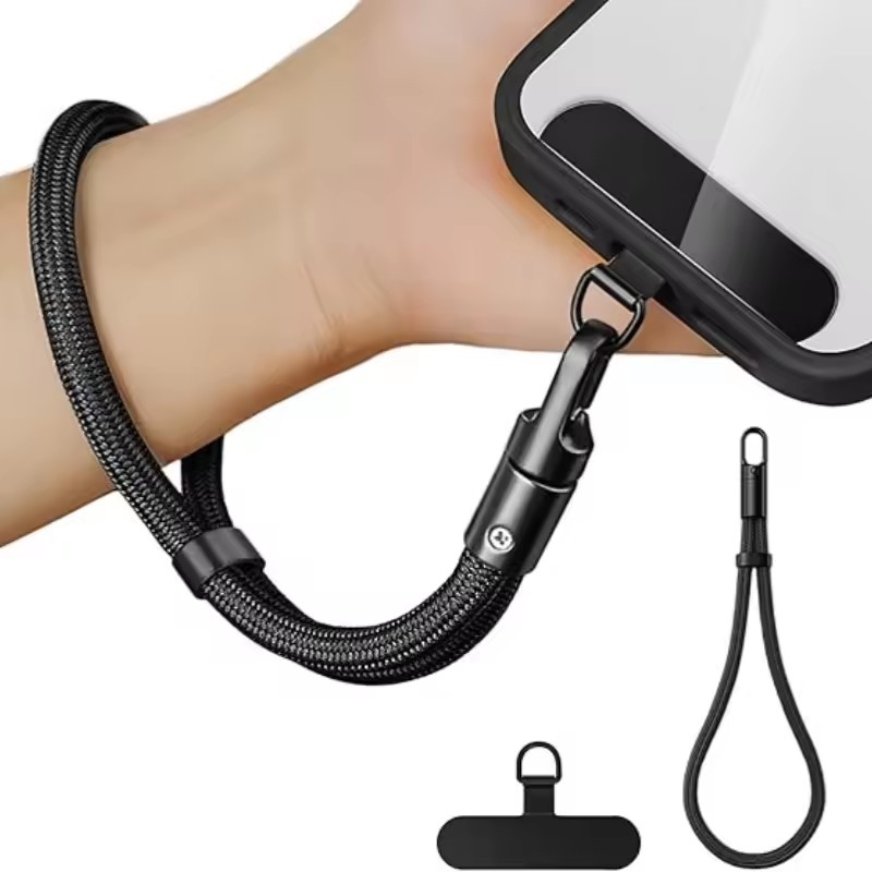 Crossbody Lanyard Neck Strap Case - Universelles Telefon-Lanyard mit Clip, verbessert, Anti-Drop