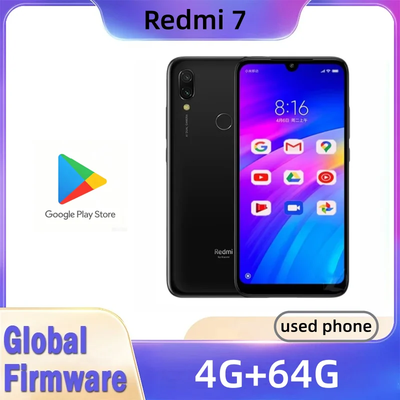 Phone Cases - Xiaomi Redmi 7 Handy mit Handyhülle,