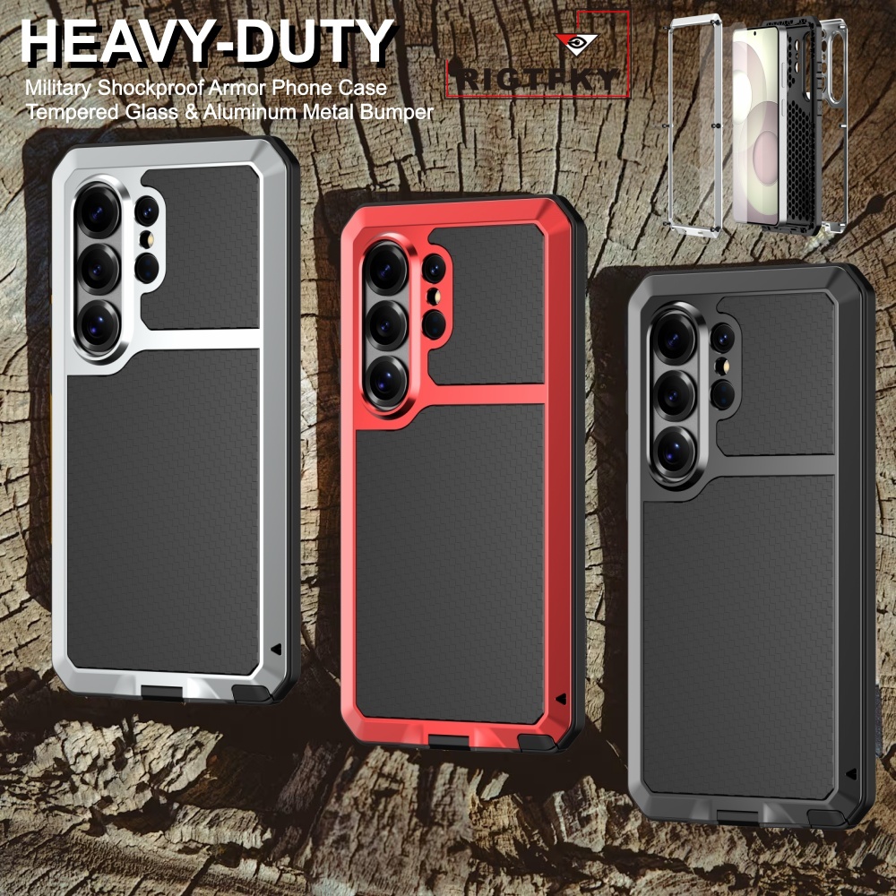 Heavy Duty 360 Full Body Protective Case - Hülle für Samsung S26 Ultra, S26