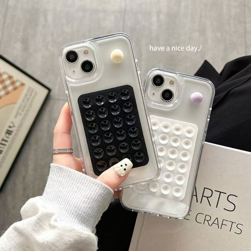 Phone Cases - Silikon Saug Telefon Halter Matte Multifunktionale