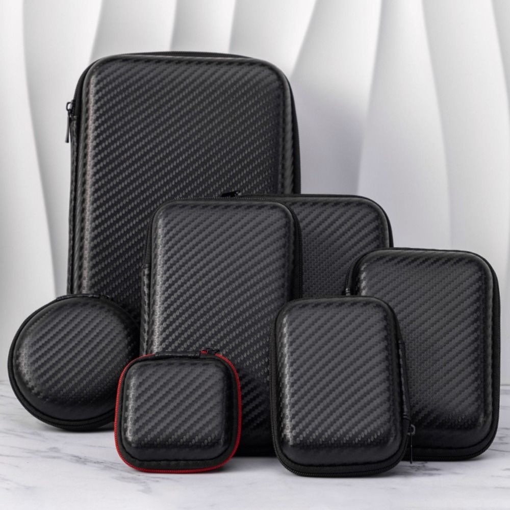 Earphones - Hochwertige EVA-Kopfhörertasche Verschleißfeste Stoßfeste Digitale Zubehör-Aufbewahrungsbox
