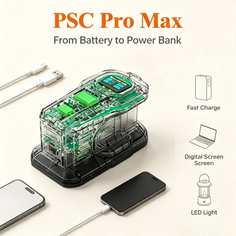 PSC Pro Max Ryobi 18V ONE+ Akk – Power Banks Bewertung und Preis