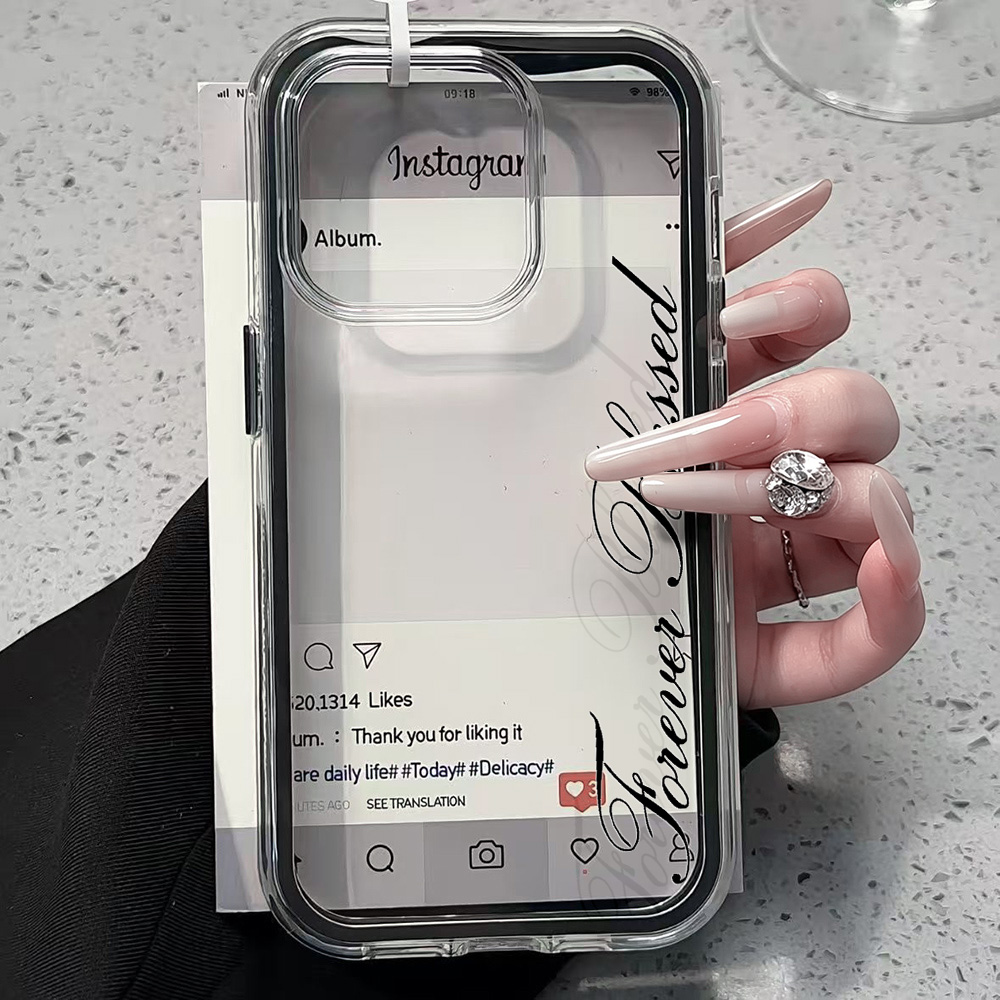 Forever Blessed Einfache Trans – Clear Shockproof Bumper Case Bewertung und Preis