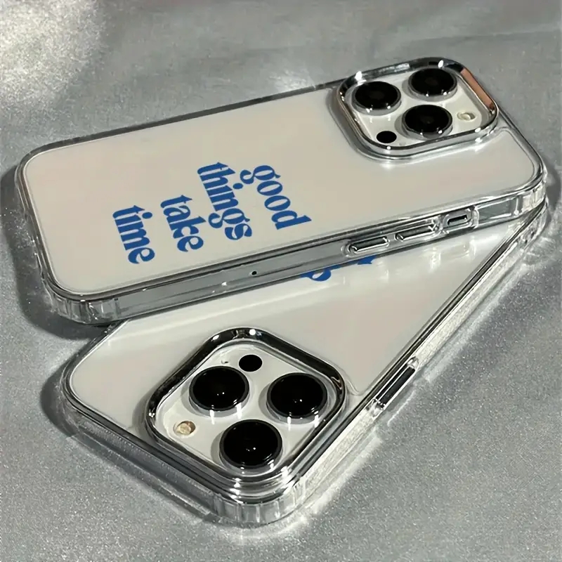 Good Things Take Time Objektiv – Clear Shockproof Bumper Case Bewertung und Preis