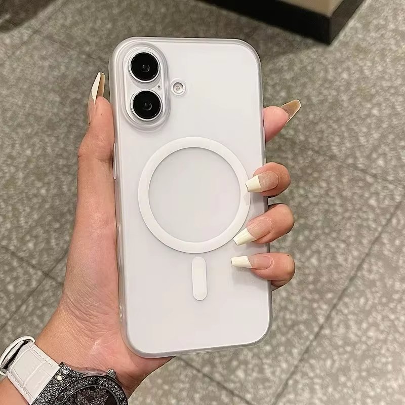 Für MagSafe Matt Transparente  – Clear Shockproof Bumper Case Bewertung und Preis
