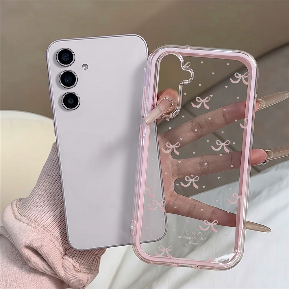 Süße Rosa Schleife Weiche Hand – Clear Shockproof Bumper Case Bewertung und Preis