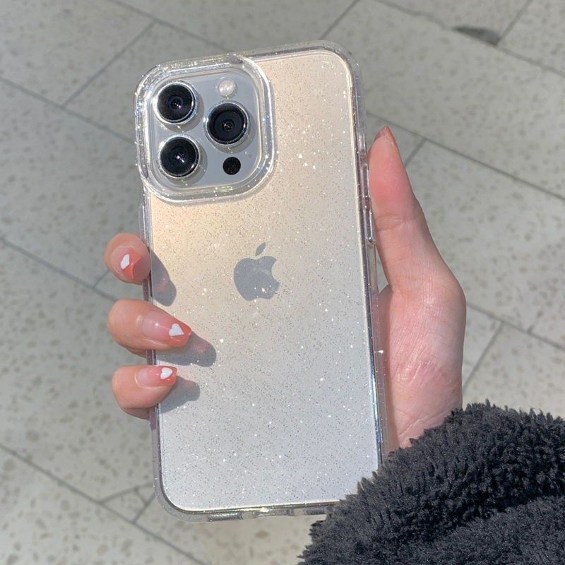 Transparente, einfache Glitzer – Clear Shockproof Bumper Case Bewertung und Preis
