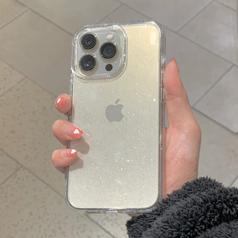 Transparente, einfache Glitzer – Clear Shockproof Bumper Case Bewertung und Preis