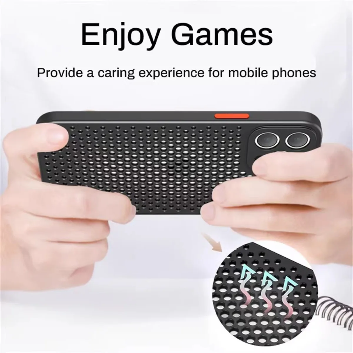 Wärme ableitung Kühlung Telefo – Heat Dissipation Mesh Breathable Case Bewertung und Preis
