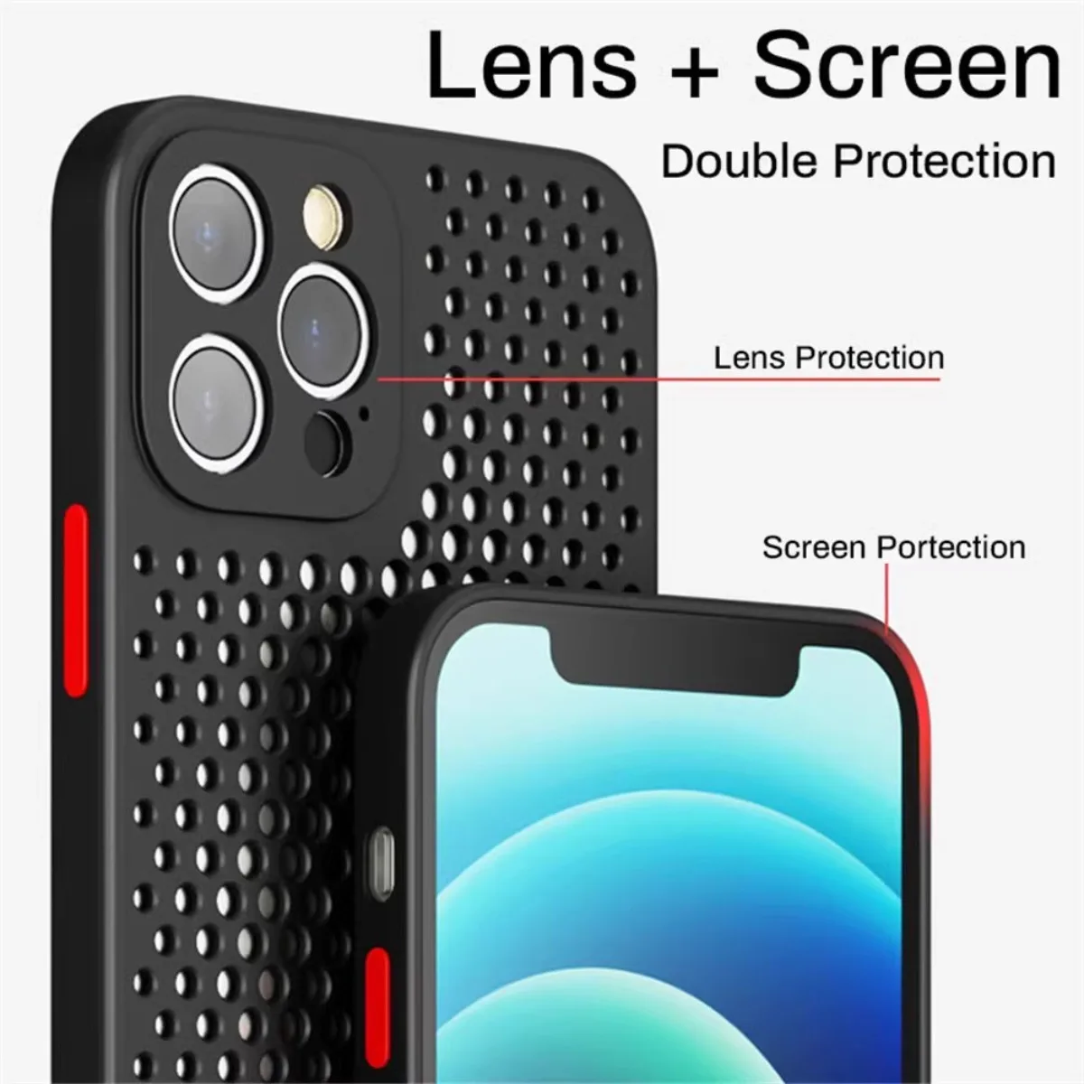 Wärme ableitung Kühlung Telefo – Heat Dissipation Mesh Breathable Case Bewertung und Preis